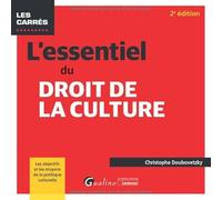 L'essentiel du droit de la culture