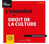 L'essentiel du droit de la culture