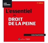 L'essentiel du droit de la peine Corinne Renault-Brahinsky (Auteur)