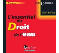 L'essentiel du droit de l'eau - 2ème édition - Bernard Drobenko - Gualino Eds - Poche - Etude