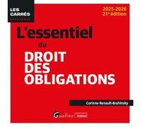 L'essentiel du droit des obligations Corinne Renault-Brahinsky (Auteur)
