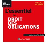 L'essentiel du droit des obligations - Corinne Renault-Brahinsky - Gualino Eds - broché - Manuel