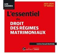 L'essentiel Du Droit Des Régimes Matrimoniaux