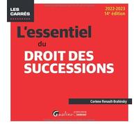 L'essentiel du droit des successions (2022-2023)