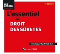 L'essentiel du droit des sûretés - Claire Séjean-Chazal - Gualino Eds - Poche - Etude