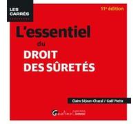 L'essentiel du droit des sûretés Gaël Piette (Auteur), Claire Séjean-Chazal (Auteur)