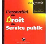 L'essentiel du droit du service public - Le mestre r. - Gualino Eds - broché - Scolaire / Universitaire
