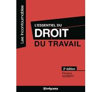 L'essentiel du droit du travail - FLORIANE GUIBERT - Studyrama Eds - broché - Etude
