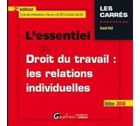 L'essentiel du droit du travail : les relations individuelles