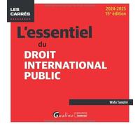 L'essentiel du droit international public (2024-2025)