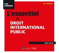 L'essentiel du droit international public - Wafa Tamzini - Gualino Eds - Poche - Manuel