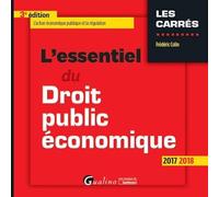 L'ESSENTIEL DU DROIT PUBLIC ECONOMIQUE 3EME EDITION