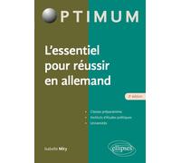 L'essentiel pour réussir en allemand 3ème édition - Isabelle Mity - Ellipses - broché - Méthode de langue
