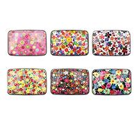 lesser and pavey LP40076 Porte-cartes de crédit | Motif floral | 1 pièce | Multicolore | 11 cm x 8 cm x 2 cm Accessoire Multicolore