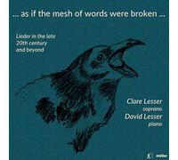 Lesser,Clare - Lieder des 20./21.Jahrhunderts