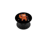 Lesser Panda Joue au Golf Ours Chat PopSockets PopGrip Adhésif