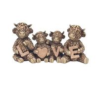Lesser & Pavey Hughie Figurine d'amour pour la Maison et Le Bureau | Décoration d'intérieur pour Homme et Femme | Belle Figurine pour intérieur et extérieur | Décoration de Salon