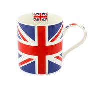 Lesser & Pavey LP33591 Mug Union Jack en porcelaine fine avec boîte, Bleu/Rouge/Blanc