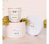Lesser & Pavey Mug pour maman | Joli cadeau pour les occasions spéciales | pour vos proches - Mug I Love You Mum