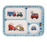 Lesser & Pavey Plateau - Motif licornes et petites étoiles, multicolore, 30 x 23 x 2cm