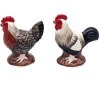 Lesser & Pavey Salière et poivrière de conception britannique pour tous les types de cuisines ou les entreprises - Coq