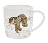 Lesser & Pavey Simon Sloth Mug | Tasses à café en céramique pour la maison ou le travail | Tasses au design haut de gamme pour toutes les occasions | Conçu par Bug Art Lovely Mugs pour le thé, le café