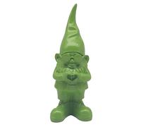 Lesser & Pavey Statuettes de nains qui se comportent mal vert 20 cm pour décoration d'intérieur | Ornement idéal pour homme et femme | Joli centre de table et accessoires de salon