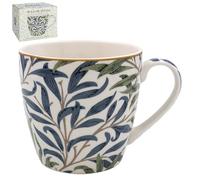 Lesser & Pavey - Tasse à café britannique en forme de branche de saule | Tasses à café en céramique pour la maison ou le travail | Grandes tasses pour boissons chaudes | Tasses à thé et café pour