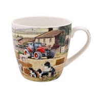 Lesser & Pavey Tasse à café en céramique pour la maison ou le travail Motif Collie & Sheep Pour toutes les occasions | Jolies tasses pour thé, café et boissons chaudes - Macneil Studios