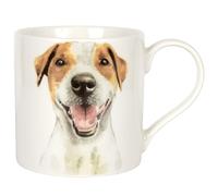 Lesser & PAVEY Tasse Jack Russell Robert James Hull, tasses à thé et café pour boissons chaudes | Tasses en porcelaine fine imprimées pour la cuisine et la maison | Tasses en céramique réutilisables