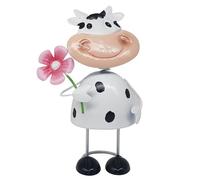 Lesser & Pavey Vache aux Yeux Lumineux par Bright Eyes Figurines et Ornements pour la Maison et Le Bureau | Accessoires décoratifs pour intérieur et extérieur | Joli Cadeau pour Homme et Femme