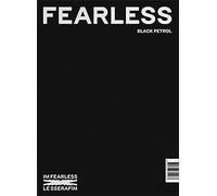 LESSERAFIM - LE SSERAFIM FEARLESS 1st Mini Album ( BLACK PETROL Ver. ) ( Incl. CD+Photo Book+Photo Card+Post Card+Sticker+Transfer Paper ) SEALED