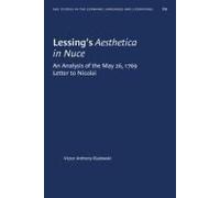 Lessing's Aesthetica In Nuce
