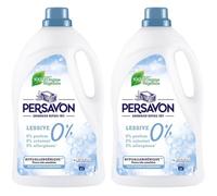 Lessive 0% sans Parfum sans Colorant et sans Allergène Hypoallergénique Peaux trés Sensibles Testé Dermatologiquement 2l (Lot de 2)