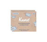 Lessive à rayures - 120 lavages - Bandes de lavage durables - Feuilles de lavage - 100 % végétalien et idéal pour les voyages et les vacances - Eco (lessive complète, 120 pièces (lot de 2))