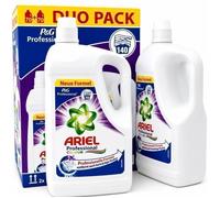 Lessive Ariel Professional pack duo: 2 X 4,55 = 9,10 litres pour 140 lavages - Élimine les taches incrustées