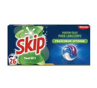 Lessive capsules Fraîcheur Intense SKIP - la boîte de 26 capsules Lot De 2 - Par Lot