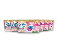 Lessive Capsules - Super Croix par X•Tra - Trio-Caps - Fleurs de Cerisier & Thé Vert - 6x28 Lavages