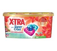 Lessive Capsules - Super Croix - Trio-Caps - Îles Grenadines - 28 Lavages