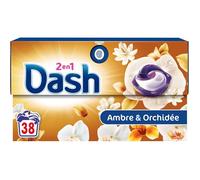 Lessive en capsule 2en1 - SWAPY - 38 lavages - Souffle Précieux - 3 semaines de fraîcheur - Avec adoucissant