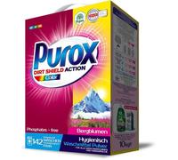 Lessive en Poudre (142 Lavages) - pour Textiles Colorés,Élimine les Taches,Formule Optimisée,Anti-Calcaire,Sac 10 kg