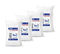 Lessive en poudre 40 kg - 4 sacs de 10 kg - pour linge blanc et coloré - détergent textile professionnel - anti-calcaire - élimine les taches - technologie anti-résidu - INTERCABO BASIC