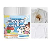 Lessive en poudre - Nettoyant doux pour tissus, détachant concentré, solution de lavage quotidienne, entretien textile polyvalent | Élimine l'huile de sueur de lait, les marques de sang de fruits, les