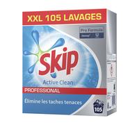 Lessive en poudre Skip Active Clean Professional 105 lavages