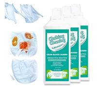 Lessive Liquide 500ml Solution de Nettoyage à L'eau de Javel Oxygénée Ultra Détachantes Formule Concentrée Idéale pour Pré-Traitement des Taches Tenaces et Efficaces Aussi à Froid (3, 3PCS)