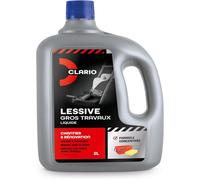 Lessive Liquide Decrassante Gros Travaux - Nettoyant Sol Mur et Plafond-Grand Format 2L-Spécial Chantier & Rénovation