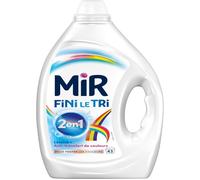 Lessive Liquide Lessive 2en1 Main Machine Fini le Tri Lessive + Anti-Transfert de Couleurs Sans Accident de Décoloration