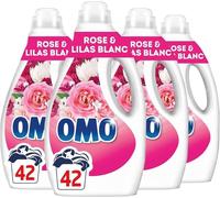 Lessive Liquide Rosir de Plaisir-210 Lavages-Rose et Lilas Blanc -propreté éclatante & parfum longue durée aux essences(lot de