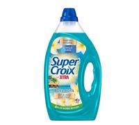 Lessive Liquide - SUPER CROIX - Bora Bora - Fleurs de Monoï et Lait d'Aloe - Parfum Longue Durée - 1,89L - 42 Lavages