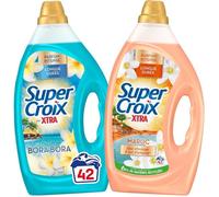 Lessive Liquide - Super Croix - Lot de 2 - 42 Lavages - Bora Bora - Maroc